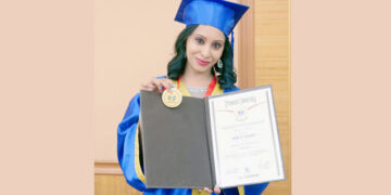 Shreyaa Sumi -International Model is conferred with a Honorary Doctorate from USA University