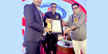 Save earth activist Sandeep Choudhary honoured by National Pride Award