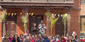 Anannt Oorja implemented Meditation in Nepal’s schools and old age homes to improve mental and physical health