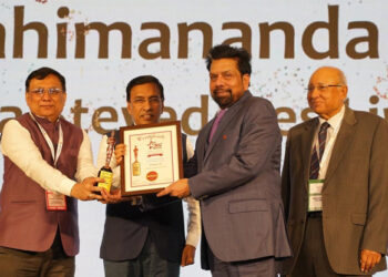 Coveted “Lifetime Achievement Award 2023” conferred on OSL Founder Mahimananda Mishra