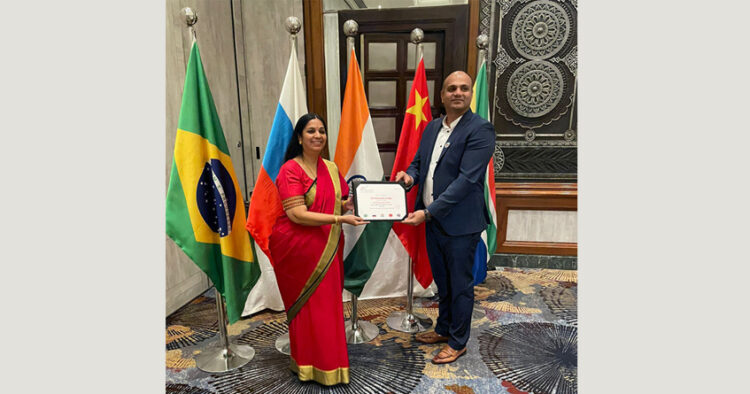 Mr Ashutosh Landge Gets Elected as Member Governing Body, BRICS Chamber of Commerce and Industry for the Year 2023 to 2026