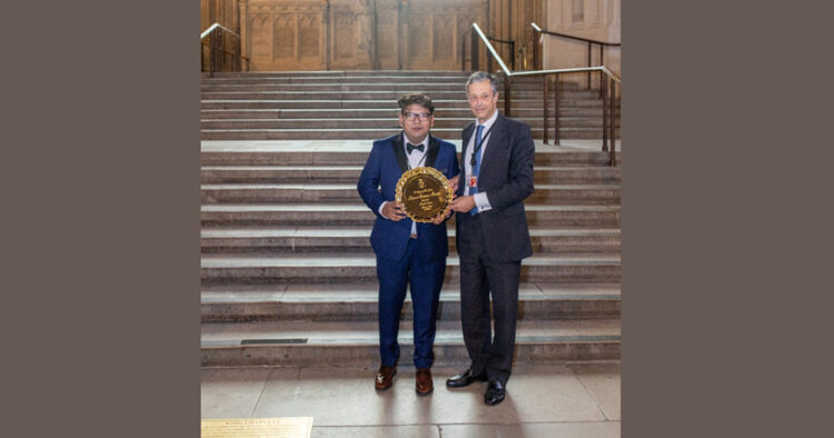 Sanjib Sahoo Honored with the prestigious Bharat Samman Award 2023 in London