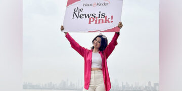 Haus & Kinder Launches Festive Campaign “THE NEWS IS PINK”