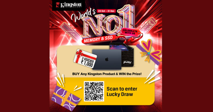 Join Kingston Technology’s Year End Celebration Extravaganza Now!