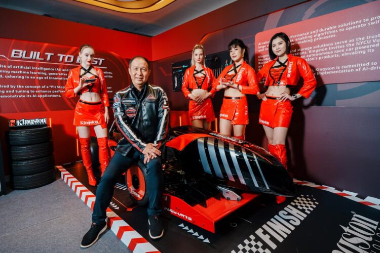 COMPUTEX 2024: Kingston, “Racing Beyond Limits” with Racecar-Inspired DDR5 Memory, DDR5 CAMM2 and AI Applications