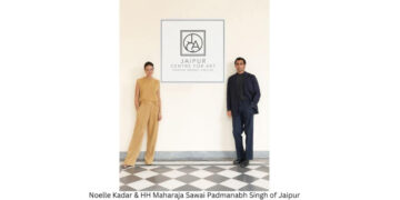 HH Maharaja Sawai Padmanabh Singh of Jaipur & Contemporary Arts Specialist, Noelle Kadar launch Jaipur Centre for Art at City Palace in November’24