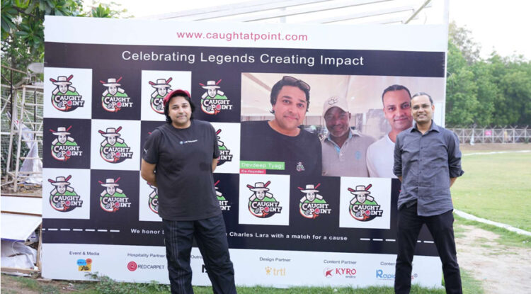 Caught At Point bats for special Cancer charity event on Laras Birthday