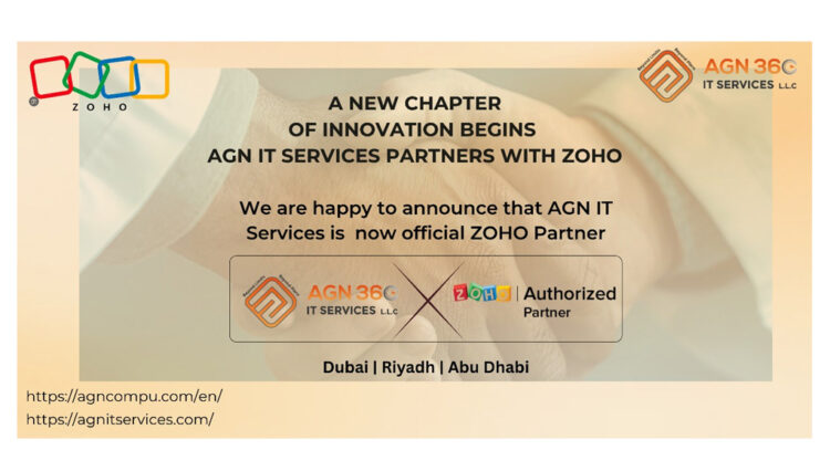 AGN IT Services LLC Secures Official Zoho Partnership to Empower Businesses Across UAE & KSA