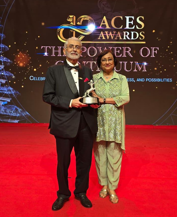 Dr. Shardul S. Shroff Honoured with ACES 2025 Lifetime Achievement Award for Exemplary Leadership and Impact Across Asia