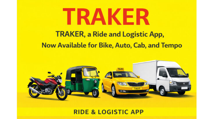 Indian Startup Traker Challenges High-Commission Ride Apps With Flat 10% Model for Mobility & Hyperlocal Logistics