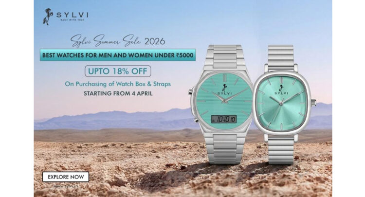 Sylvi Summer Sale 2026: Best Watches for Men and Women Under ₹5000