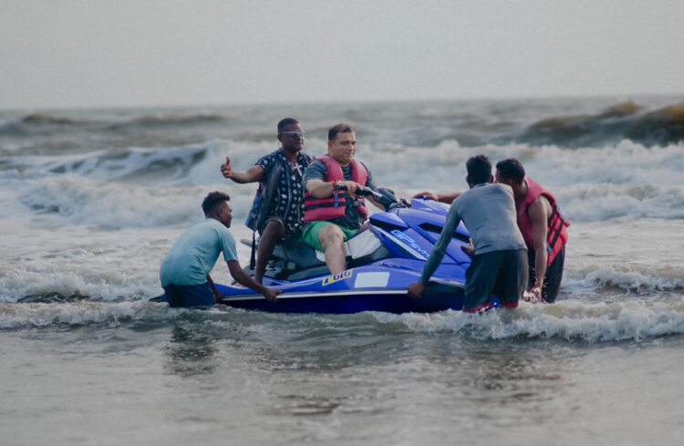 Minister of Tourism, Rohan A. Khaunte visits south Goa beaches to inspect Infrastructure and Beautification Works