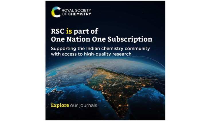 Royal Society of Chemistry joins Government of India’s One Nation One Subscription