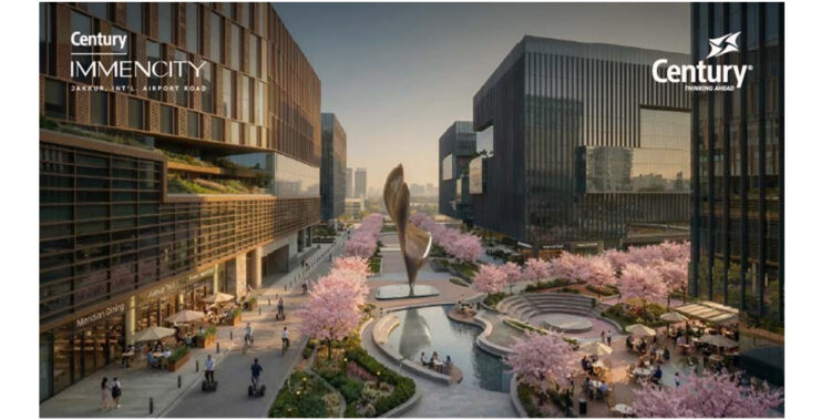 Century Real Estate Unveils Century Immencity, a 50+ Acre Globally benchmarked Urban Lifestyle Destination in North Bengaluru’s Jakkur