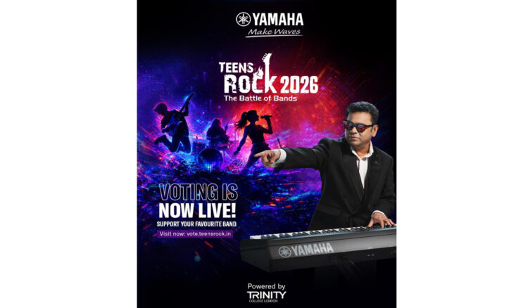 Yamaha Music India Reveals Top 20 Bands for the Second Round of Teens Rock – The Battle of Bands 2026; Public Voting Goes Live