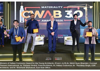 Hafeez Contractor raises urban concerns at CWAB Awards