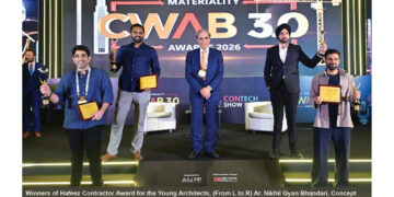 Hafeez Contractor raises urban concerns at CWAB Awards