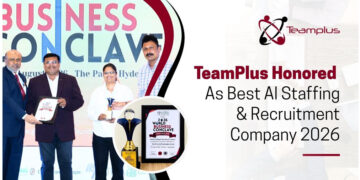 Teamplus Staffing Solution Pvt. Ltd. Is the Best AI Staffing & Recruitment Company Award Winner at World Business Conclave 2026