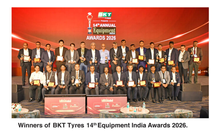 India’s Best Selling Construction Equipment Awarded at 14th Equipment India Awards 2026!